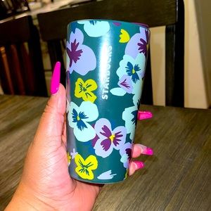 Starbucks 2021 summer edition floral ceramic cup